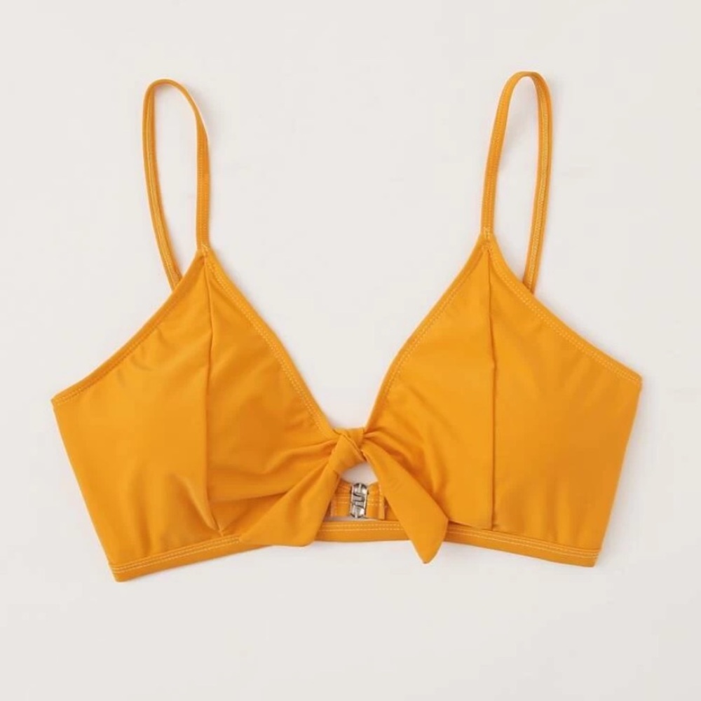 Orange Bikini Top
